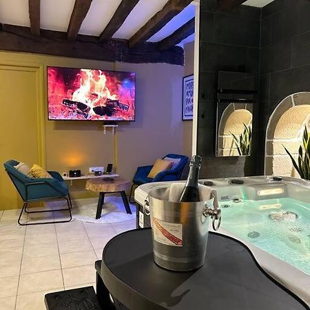L'Etreinte, Gite De Charme Avec Jacuzzi Interieur Et Sauna Guéméné-sur-Scorff Eksteriør billede