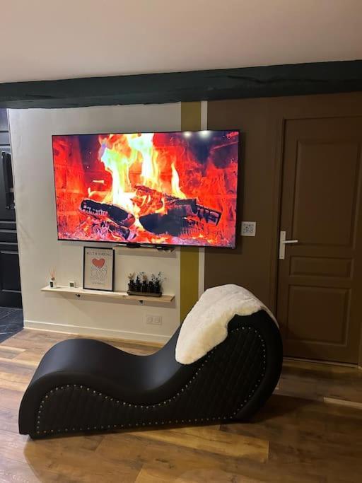 L'Etreinte, Gite De Charme Avec Jacuzzi Interieur Et Sauna Guéméné-sur-Scorff Eksteriør billede