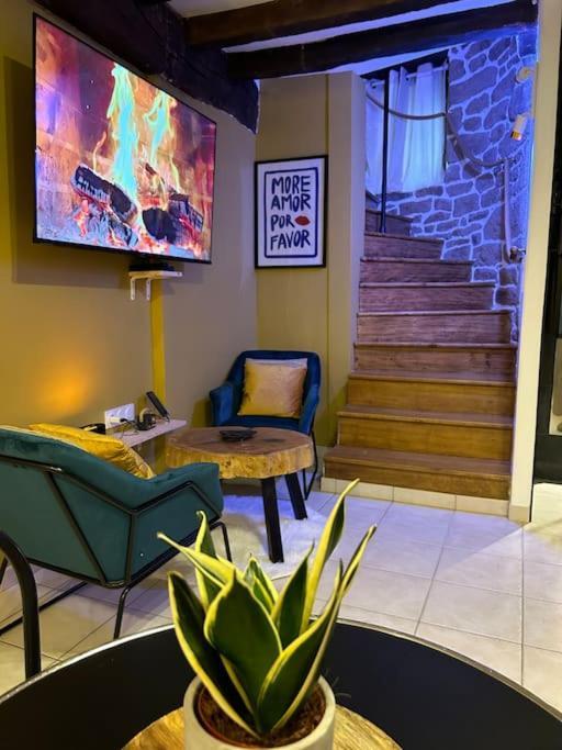 L'Etreinte, Gite De Charme Avec Jacuzzi Interieur Et Sauna Guéméné-sur-Scorff Eksteriør billede