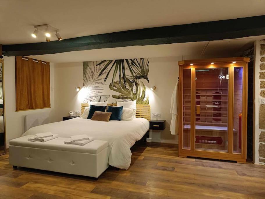 L'Etreinte, Gite De Charme Avec Jacuzzi Interieur Et Sauna Guéméné-sur-Scorff Eksteriør billede